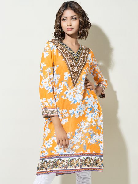 Regular Stitched Single Kurti