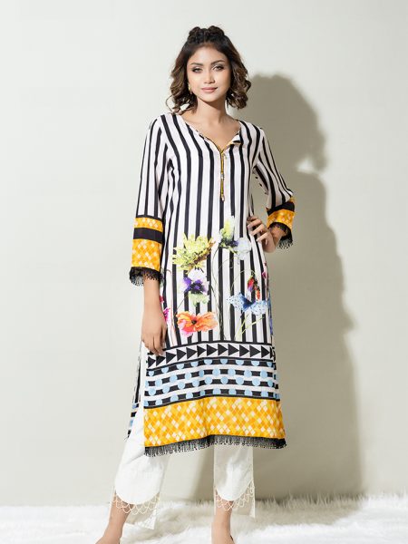 Regular Stitched Single Kurti