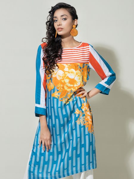 Regular Stitched Single Kurti